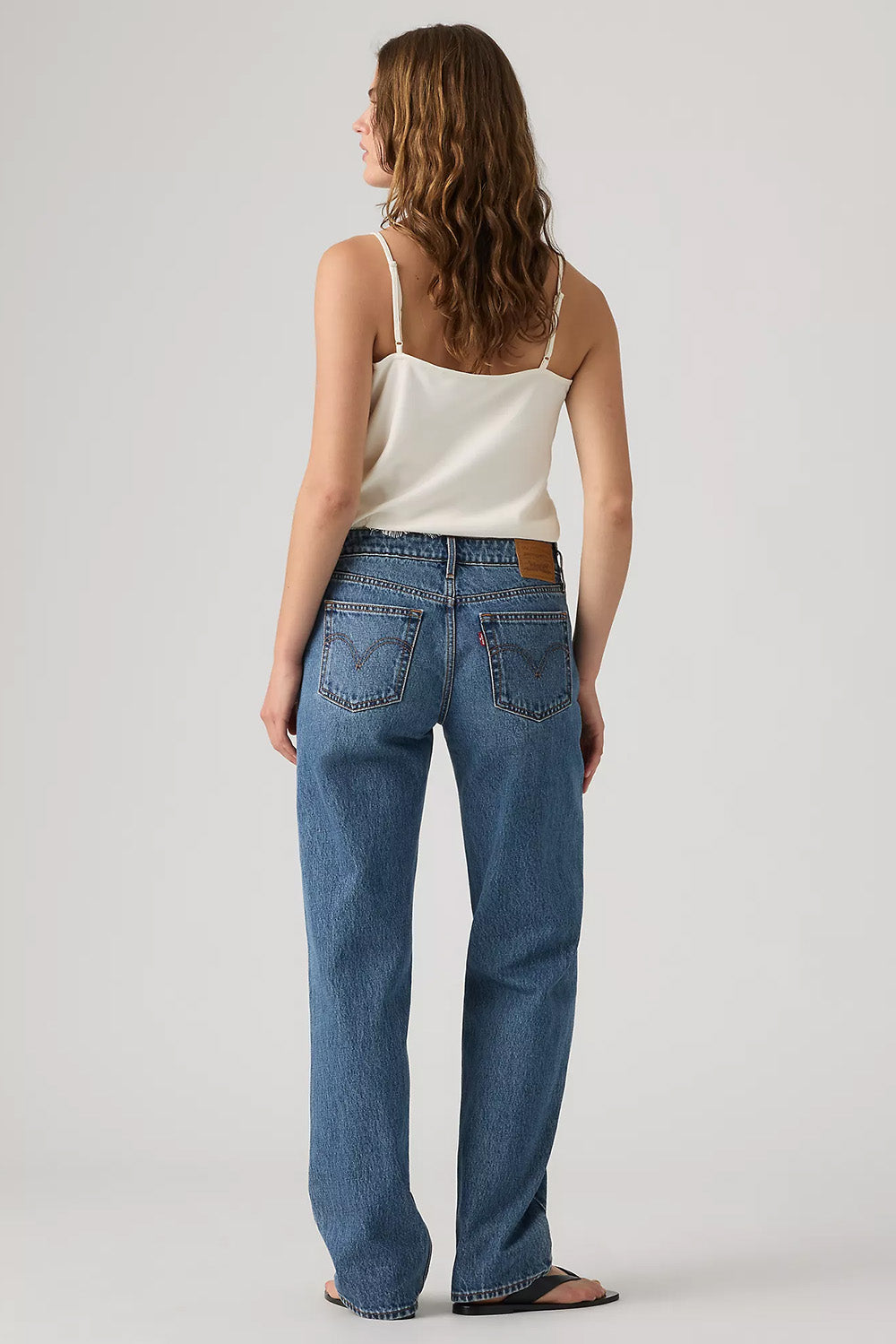 Levi's Low Straight in Real Recognize Real — Back view