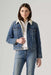 Levis Premium Original Sherpa Trucker in Hold A Candle — Front view