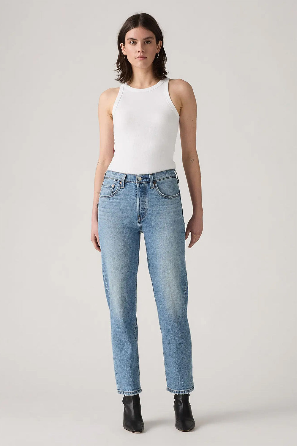levis 501 crop where to now front