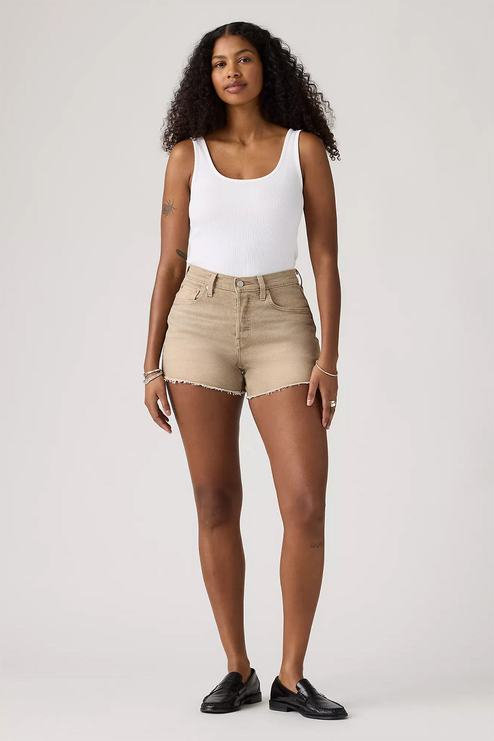 levis 501 curve short chipped winter twig front