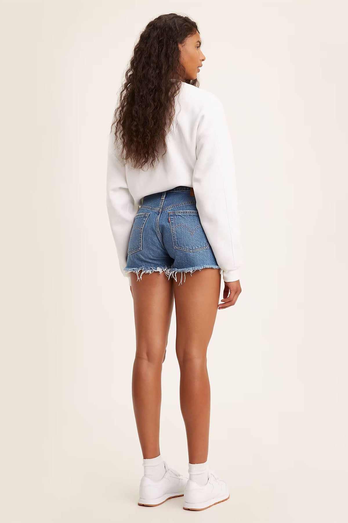 levis 501 original short athens mid short back
