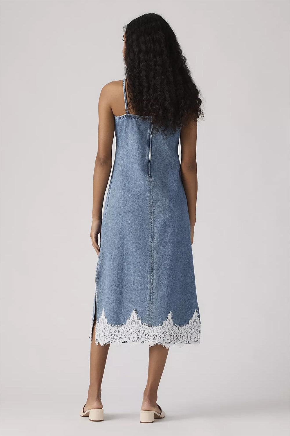 levis 90s denim slip dress slipped my mind  back