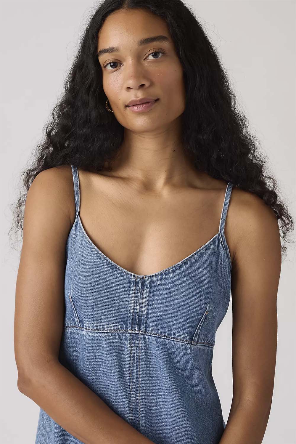 levis 90s denim slip dress slipped my mind  detail
