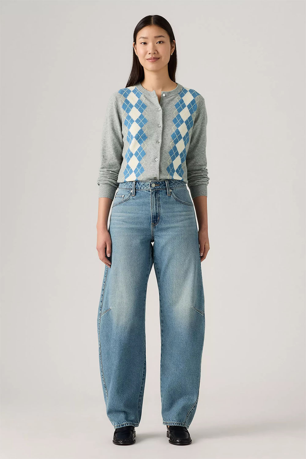 Levis - Baggy Dad Barrel Jeans - Easy Days - Front