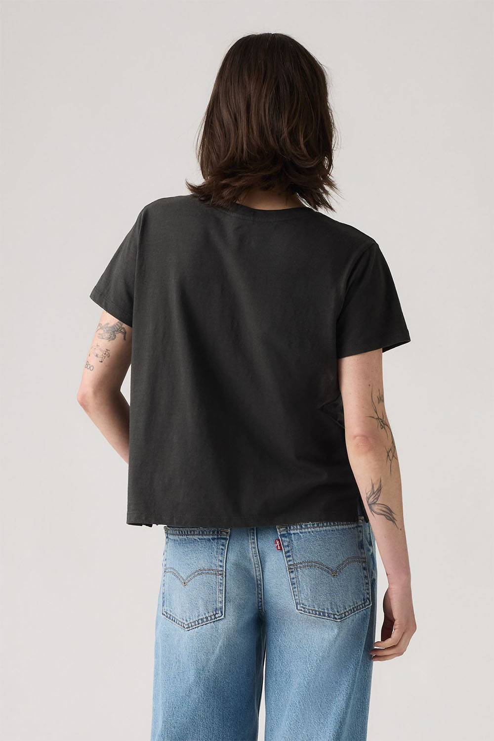 Levis - Graphic Boxy T-Shirt - Pirate Black - Back
