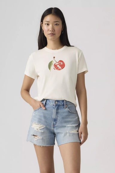 levis graphic favorite tee disco cherry egret front