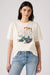 Levis - Graphic Tabor Tee - Egret