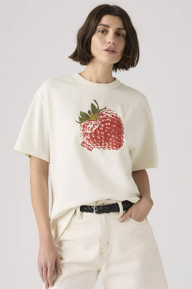 levis graphic tabor tee heart strawberry egret