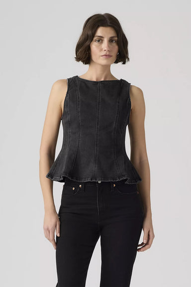levis leighton peplum top ny nights front