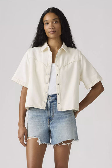 levis logan ss shirt truth slip front