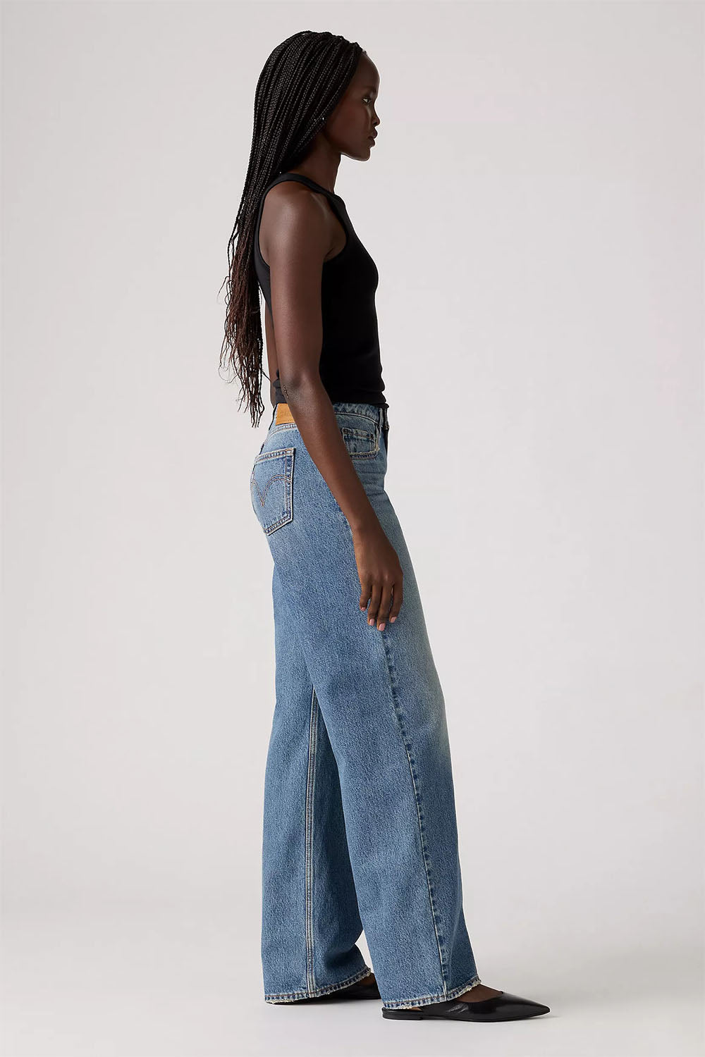 levis low loose rescued city side