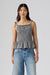 levis monaco blouse dobby gingham front