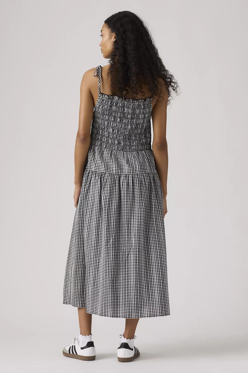 levis monaco sundress dobby gingham back