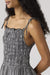 levis monaco sundress dobby gingham detail