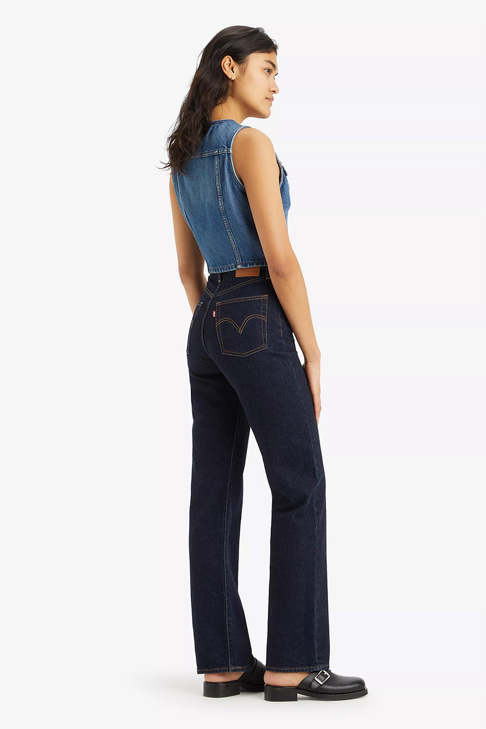 levis ribcage full length small course back