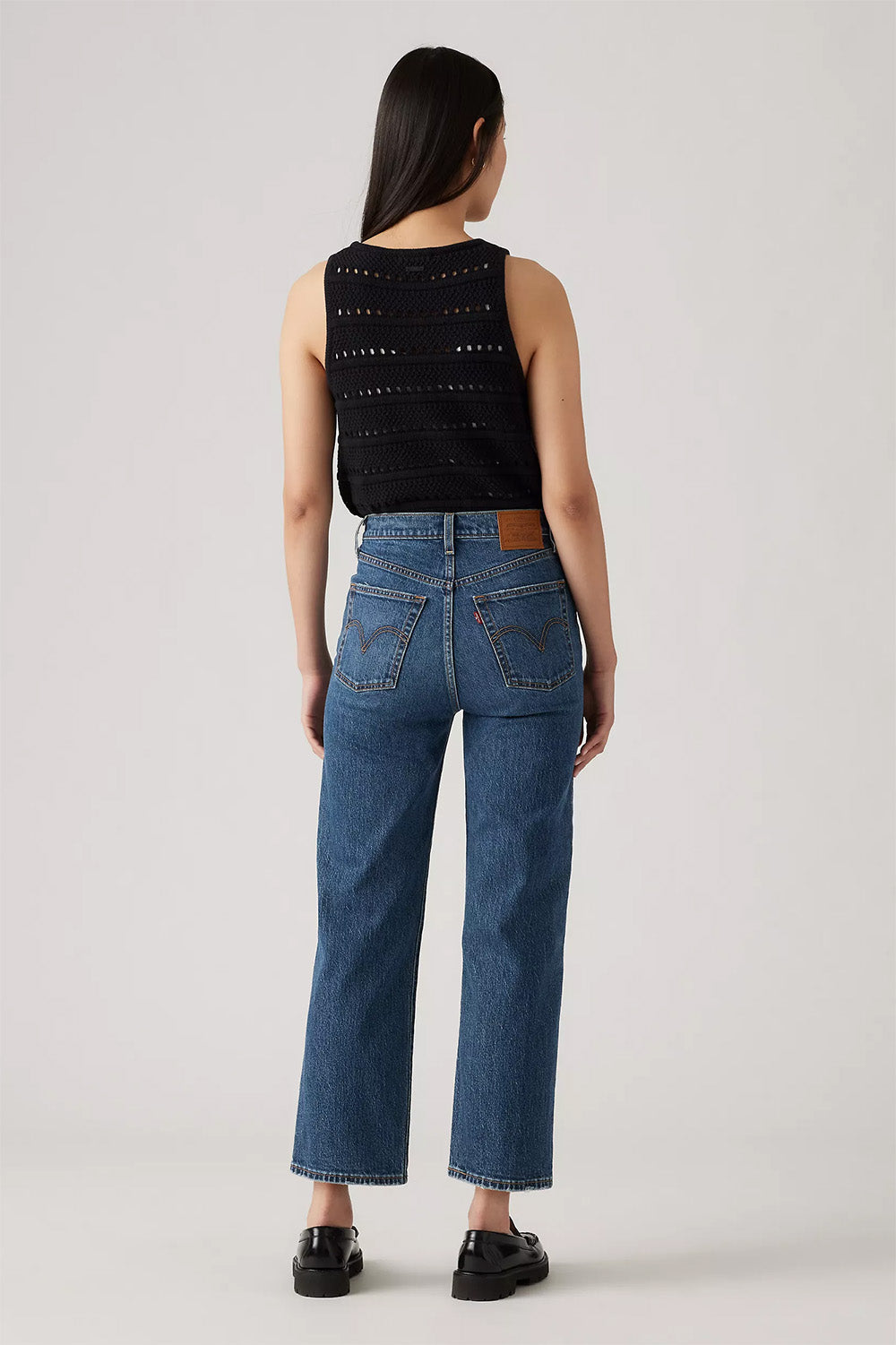 levis ribcage straight ankle my honor back