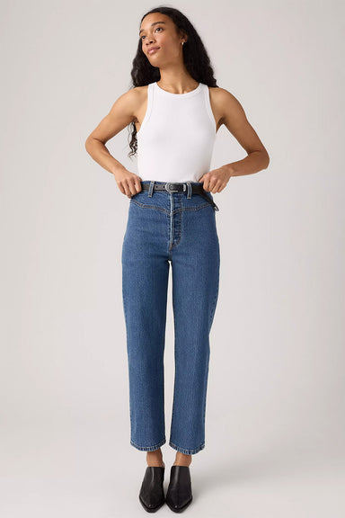 levis ribcage western yoke valley view stone