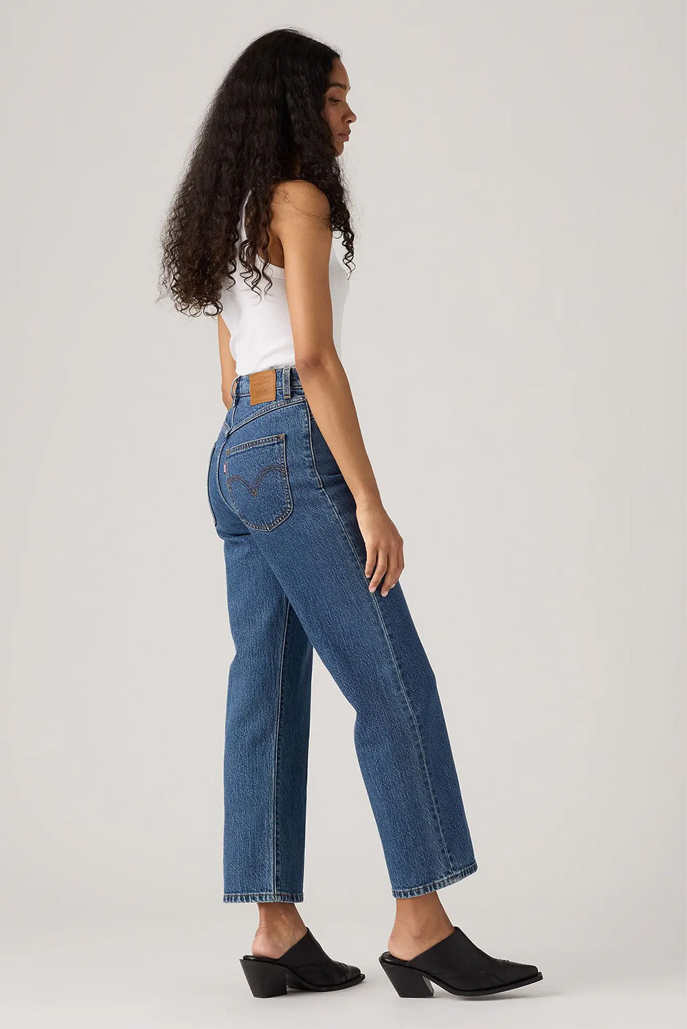 levis ribcage western yoke valley view stone side