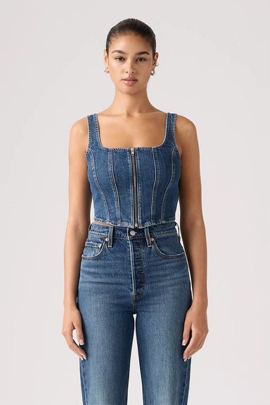 levis seamed zip bustier shes so vague front
