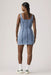 levis seamed zip dress shadow work back