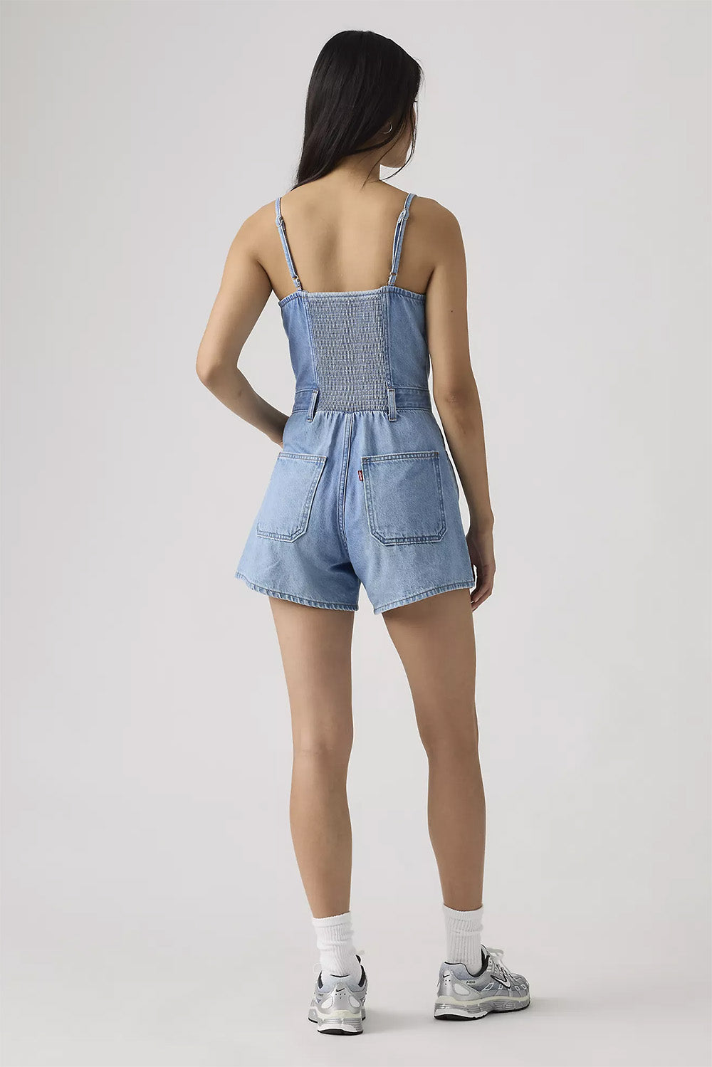 levis square neck romper i wont back