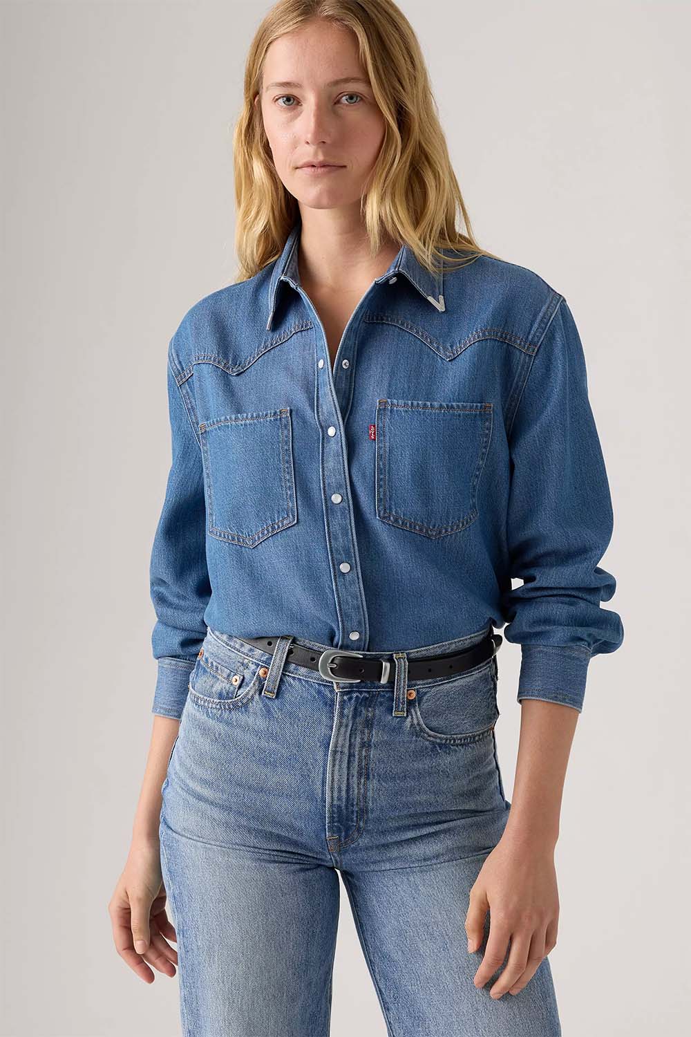 Levis - Teodora Western Shirt - Going Steady Tipped