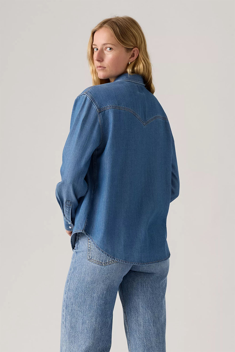 Levis - Teodora Western Shirt - Going Steady Tipped - Back