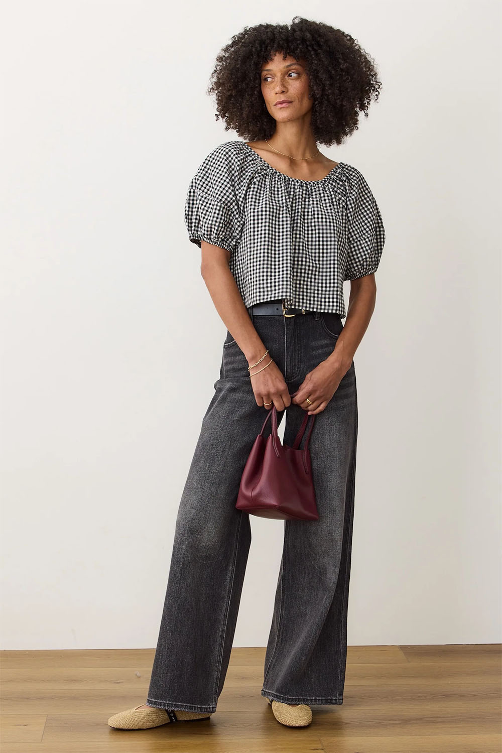 Marine Layer - Charlie Wide Leg - Washed Black