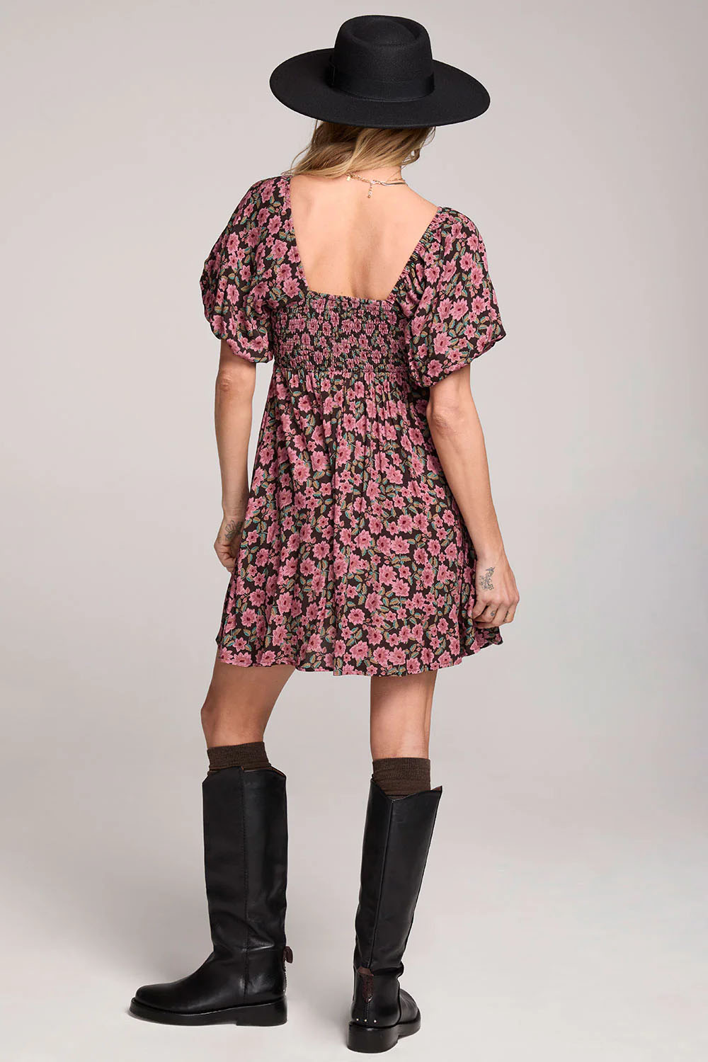 Saltwater Luxe - Lucille Mini Dress - Multi  - Back