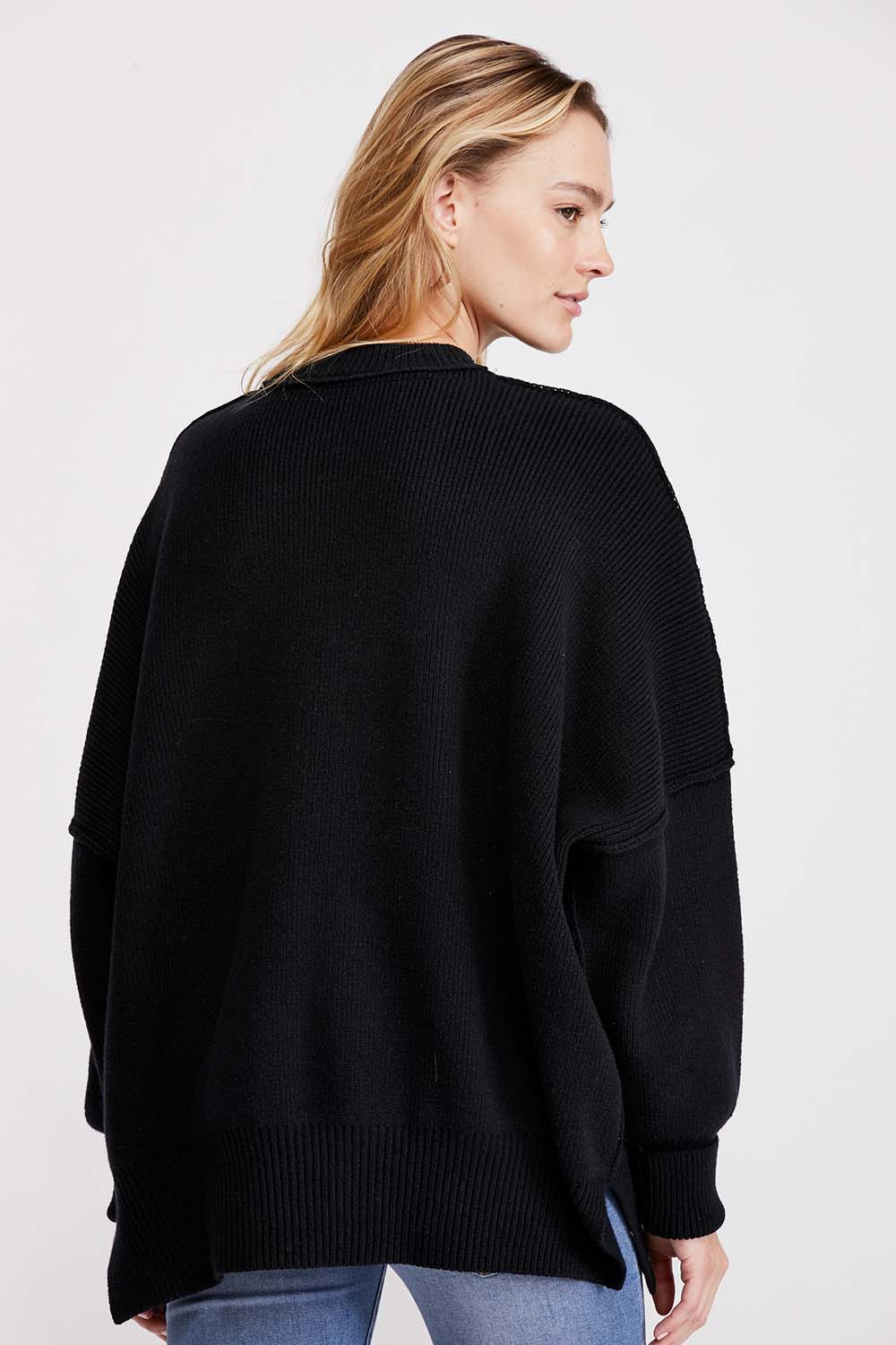 Free People - Easy Street Tunic - Black - Back