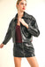 Reset by Jane - Megan Leather Jacket - Black  - Side