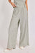 sadie and sage see me stripe pant black cream front