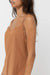 Rhythm - Classic Slip Dress - Caramel - Detail