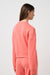Travis Matthew - Cloud Terry Crew - Porcelain Rose - Back