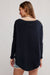 Free People - Latte Blues Thermal Solid - Black - Back