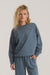 Roark Revival Made To Fade Fleece in Slate — Front view