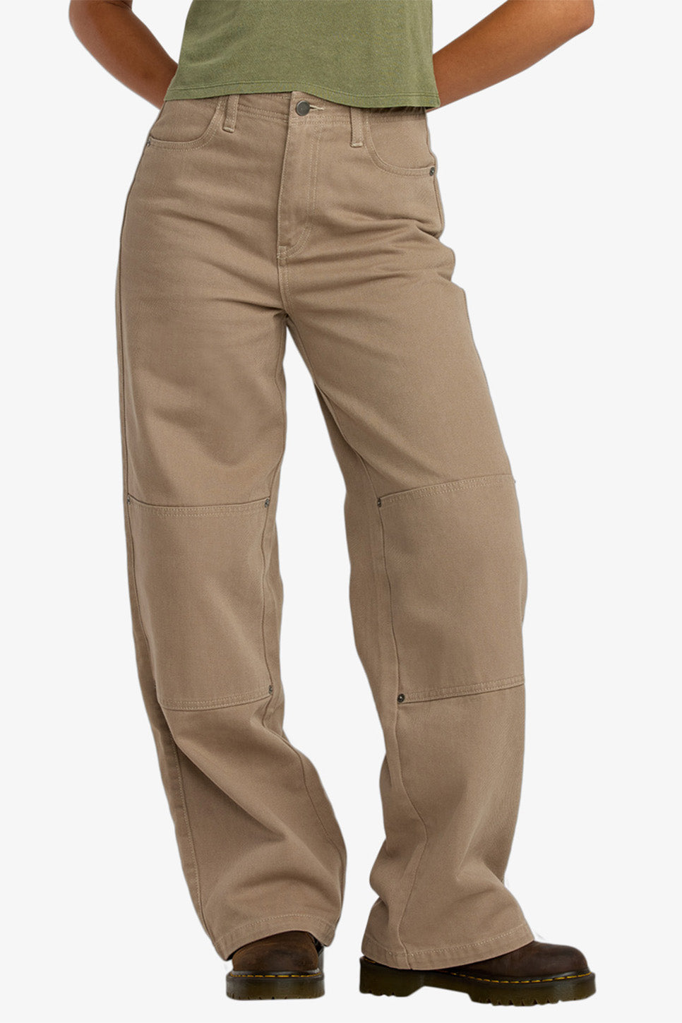 RVCA - Dayshift Pant - Desert Taupe - Front