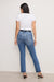 Good American - Always Fits Straight Jeans - Indigo - Medium Back