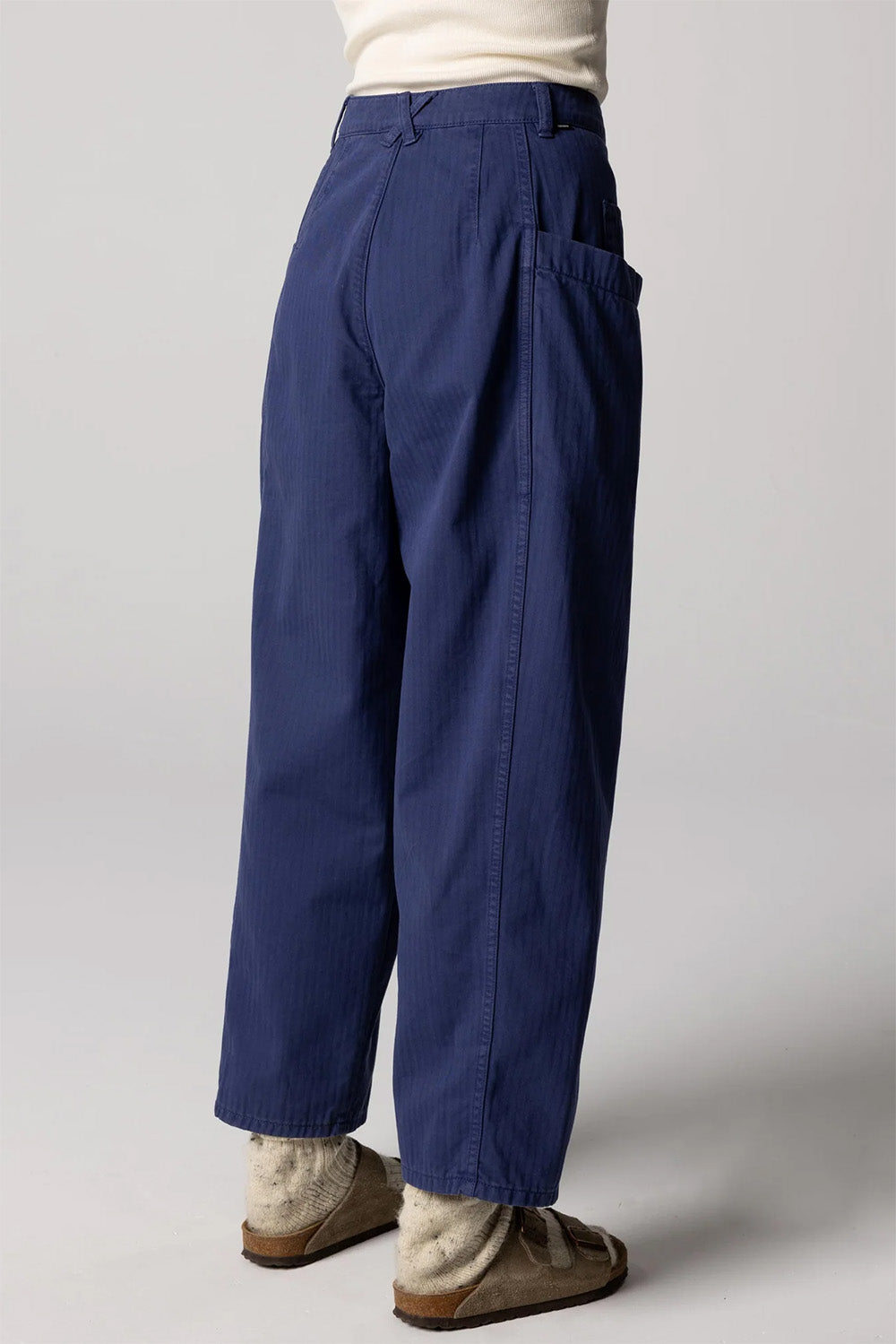 Finisterre - Croft Barrel Trouser - Midnight - Back