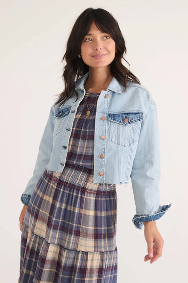 Marine Layer - Ray Denim Jacket - Medium Wash - Front
