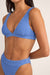 Rhythm - Isla Rib Tall Tri Top - Cornflower - Side