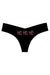Commando - Classic Mid Rise Thong - Ho Ho Ho