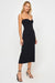 lspace lisette dress in black side view