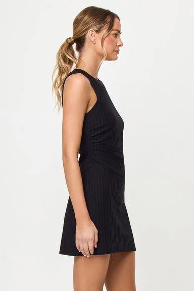 L*Space Muse Dress in Black — Side view