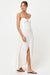 lspace chara maxi dress cream side