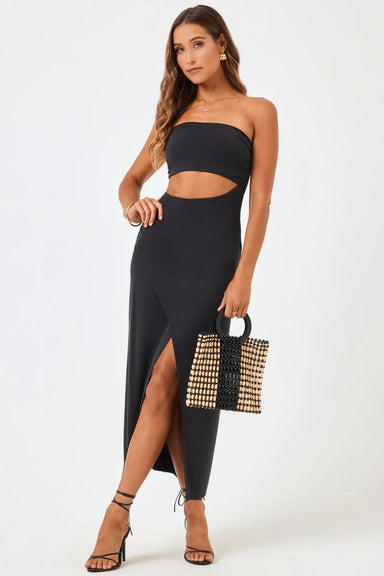 L*Space - Corsica Dress - Black - Front