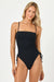lspace elise one piece bitsy black front