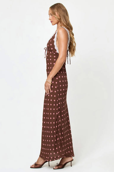 lspace eyes on you maxi alotta polka dot side