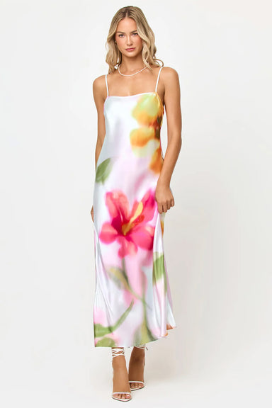lspace gabby maxi soft focus floral front