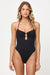 lspace juno one piece black front